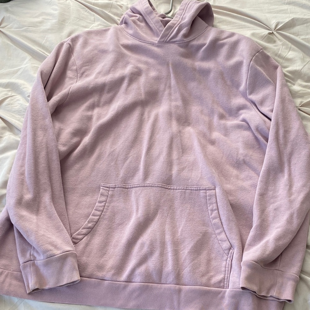 Mens GAP Lavender Hoodie with Front Pocket